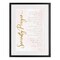 Stupell Industries Serenity Prayer Scripture Framed Print Under Glass, design by Anna Quach